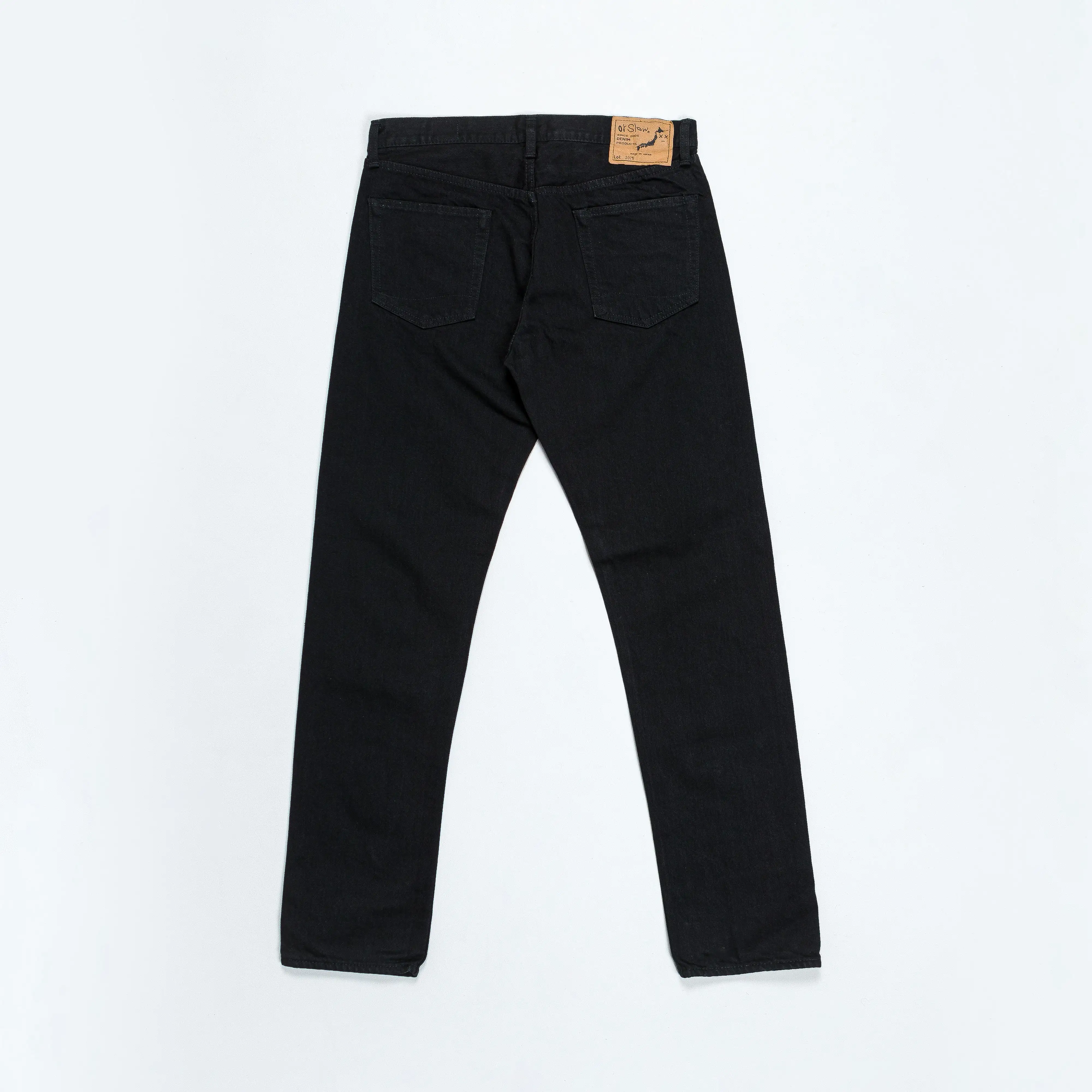 107 Slim Fit Jean - Black Denim