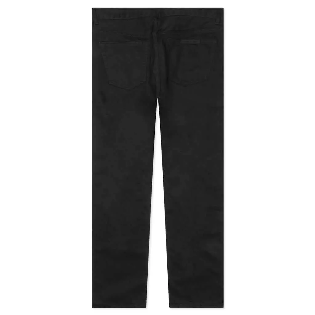 5 Pocket Jean - Jet Black