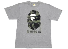 A Bathing Ape 1st Camo by Bathing Ape Tee in Grey xld