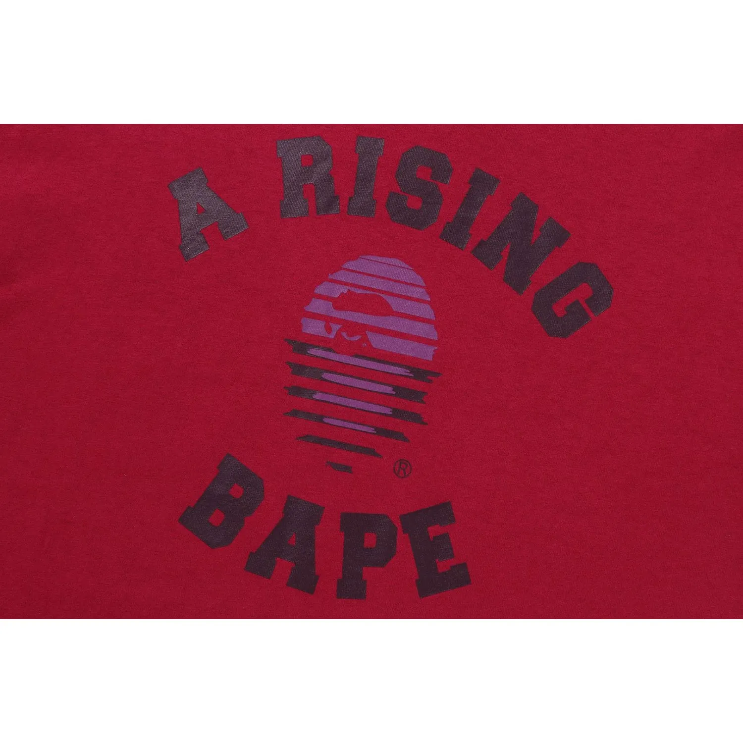 A RISING BAPE TEE MENS