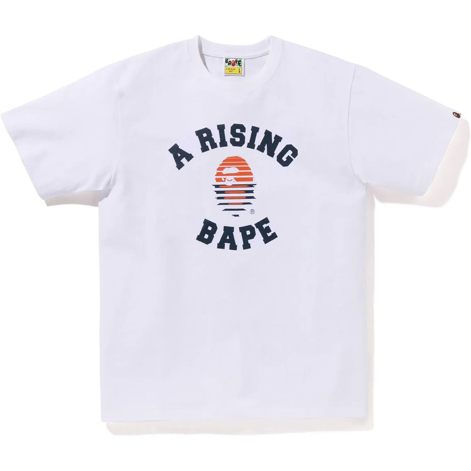 A RISING BAPE TEE MENS