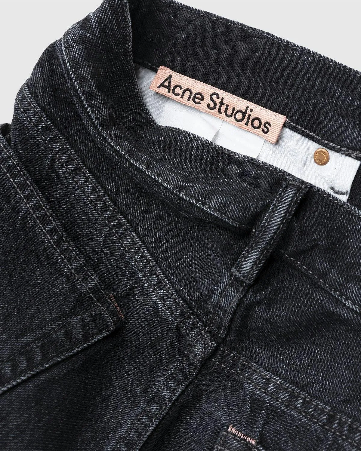 Acne Studios – Brutus 2021M Boot Cut Jeans Black | Highsnobiety Shop