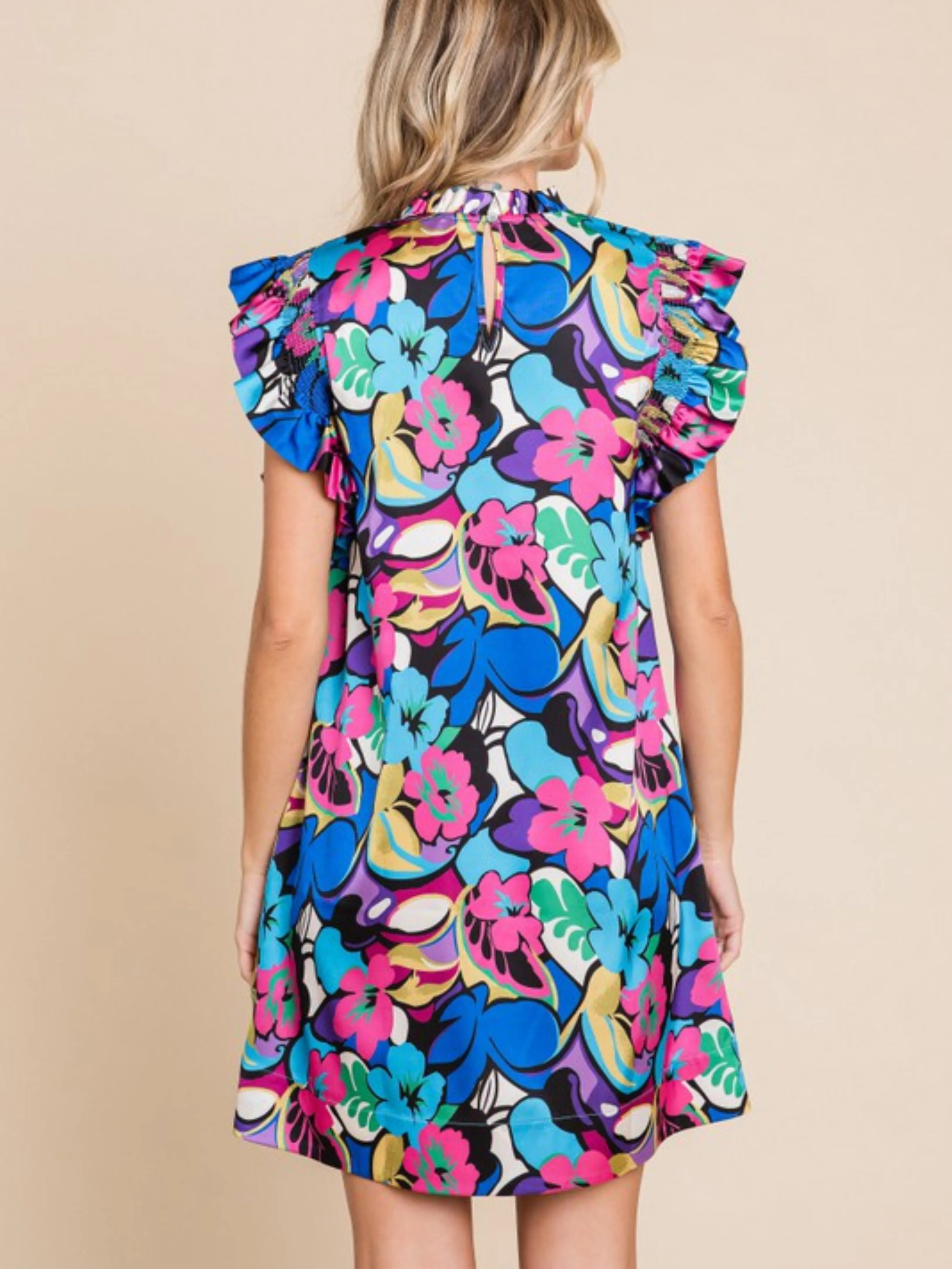 All the Buzz Silk Dress