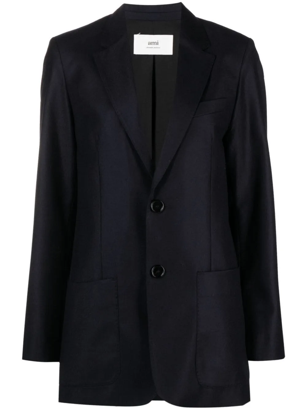 AMI Paris  - Blazer en laine vierge