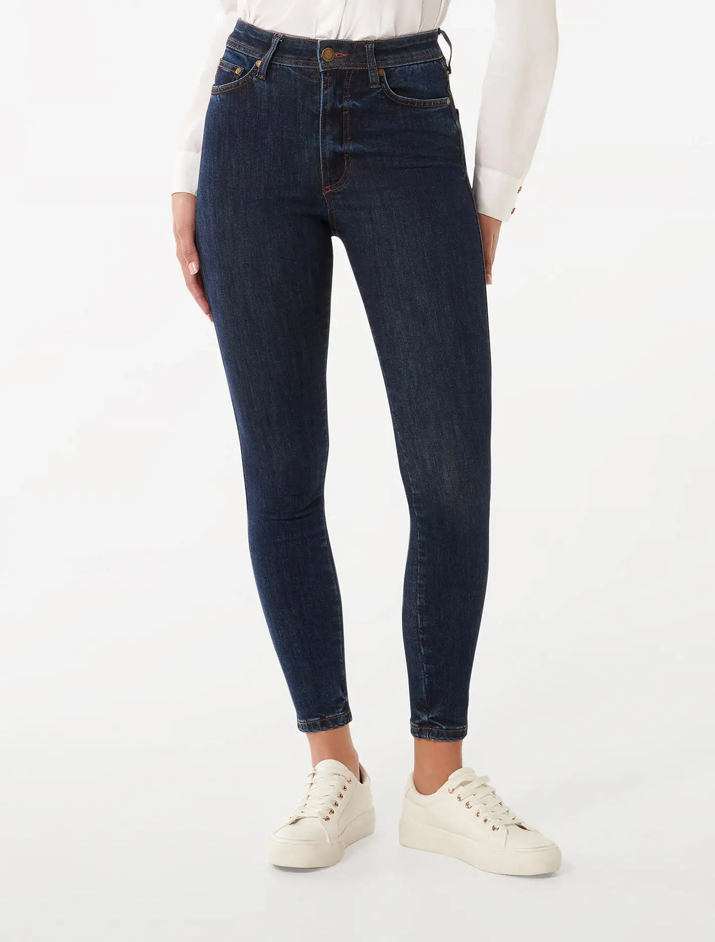 Ashley Mid-Rise Skinny Jeans