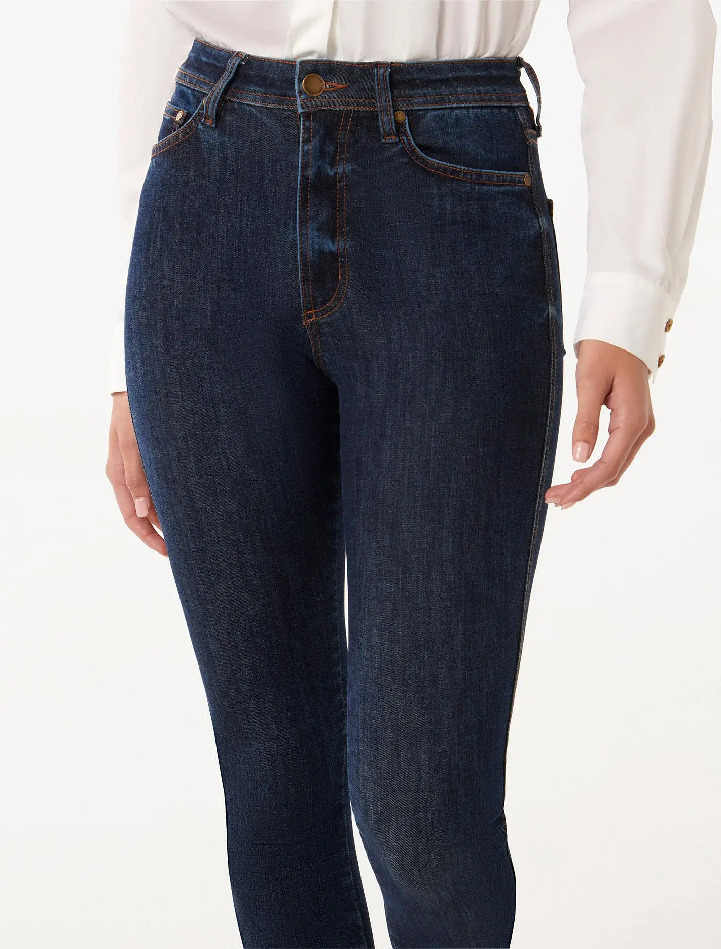 Ashley Mid-Rise Skinny Jeans