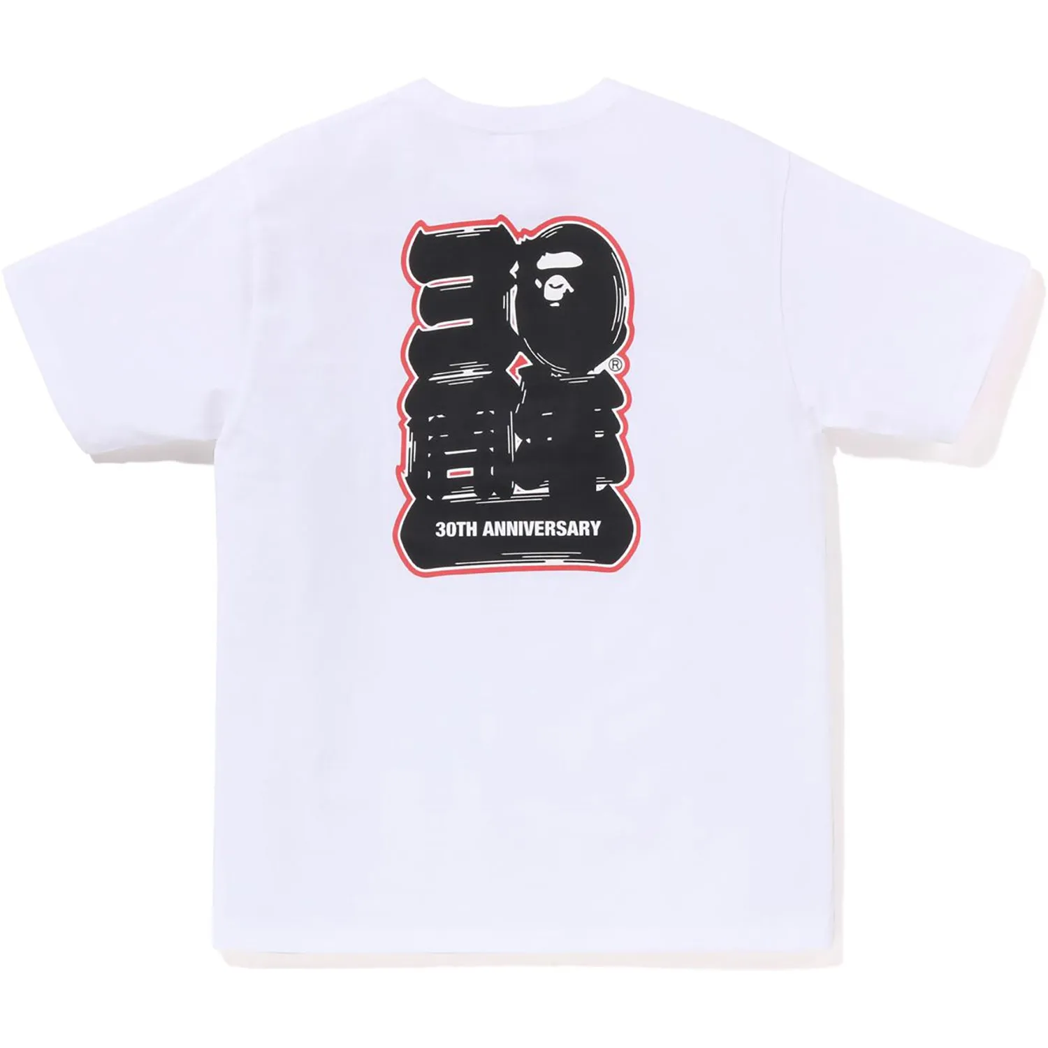 BAPE 30TH ANNIV. APE HEAD TEE MENS