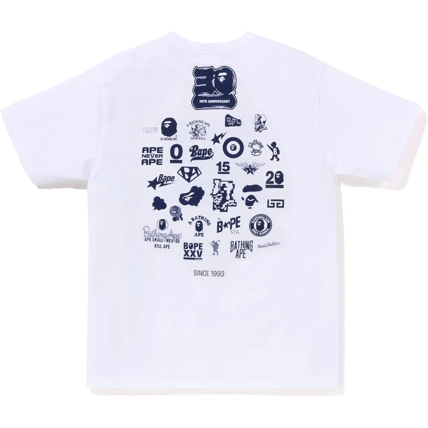 BAPE 30TH ANNIV. TEE #2 MENS