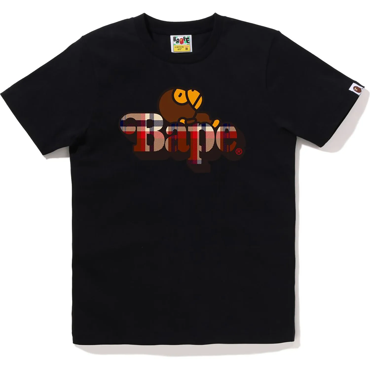 BAPE CHECK MILO ON BAPE TEE LADIES