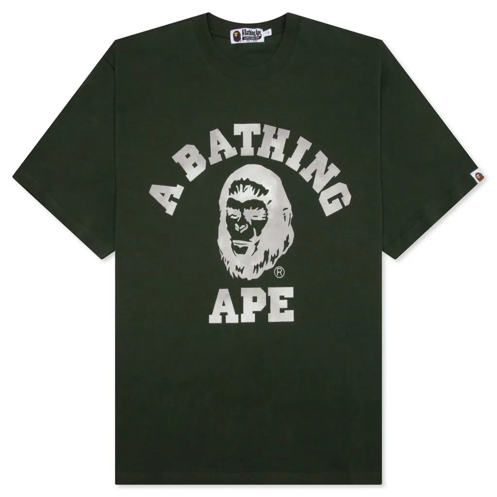 Bape College Graphic Tee - Green