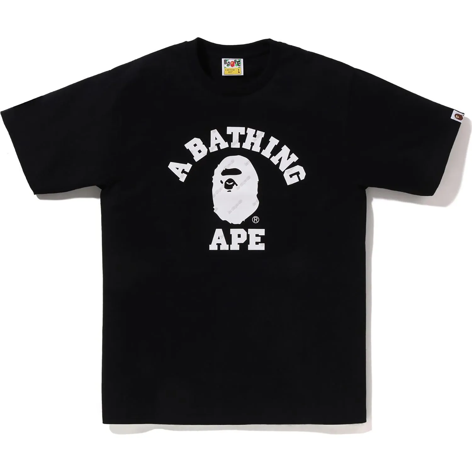 BAPE HEXAGRAM COLLEGE TEE MENS