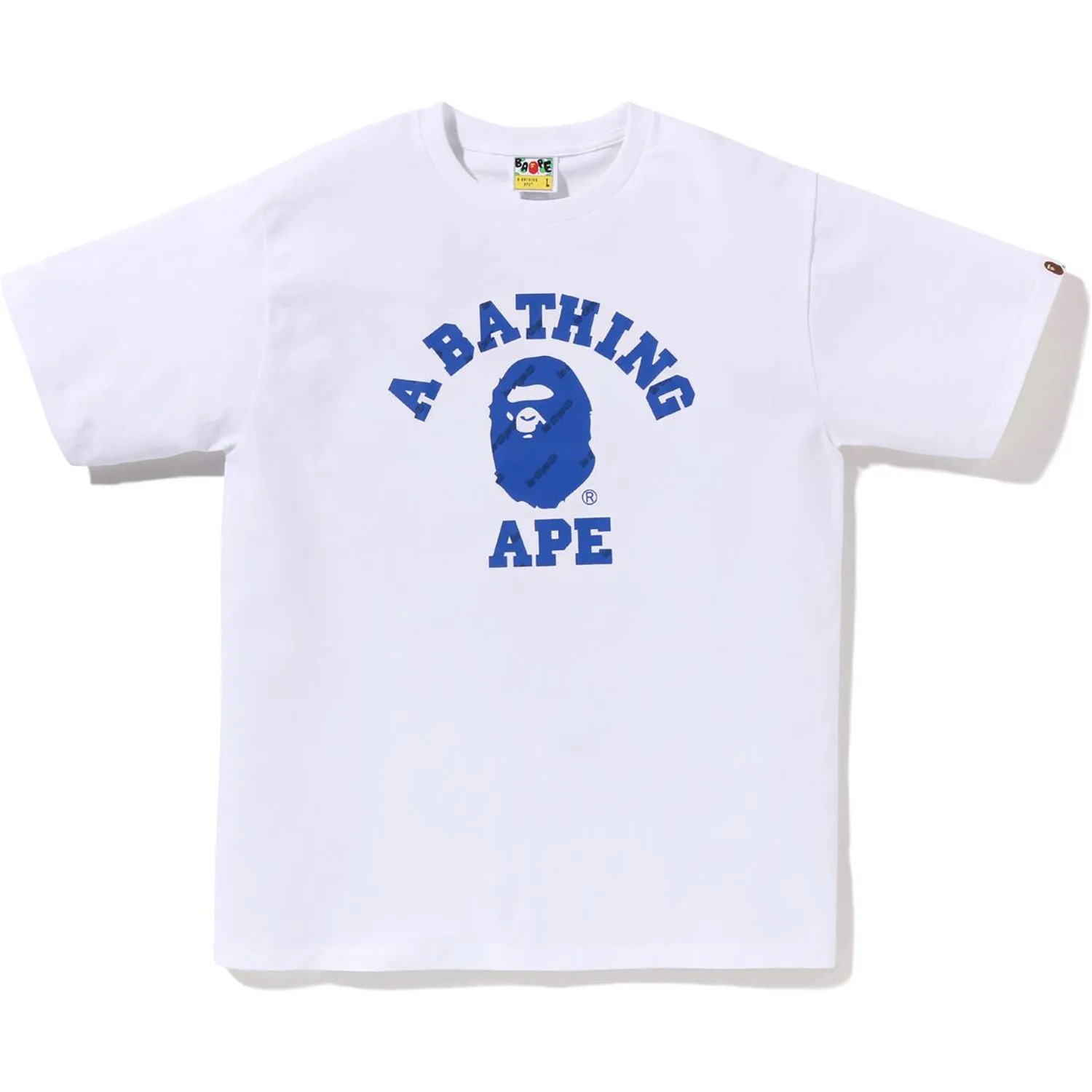 BAPE HEXAGRAM COLLEGE TEE MENS