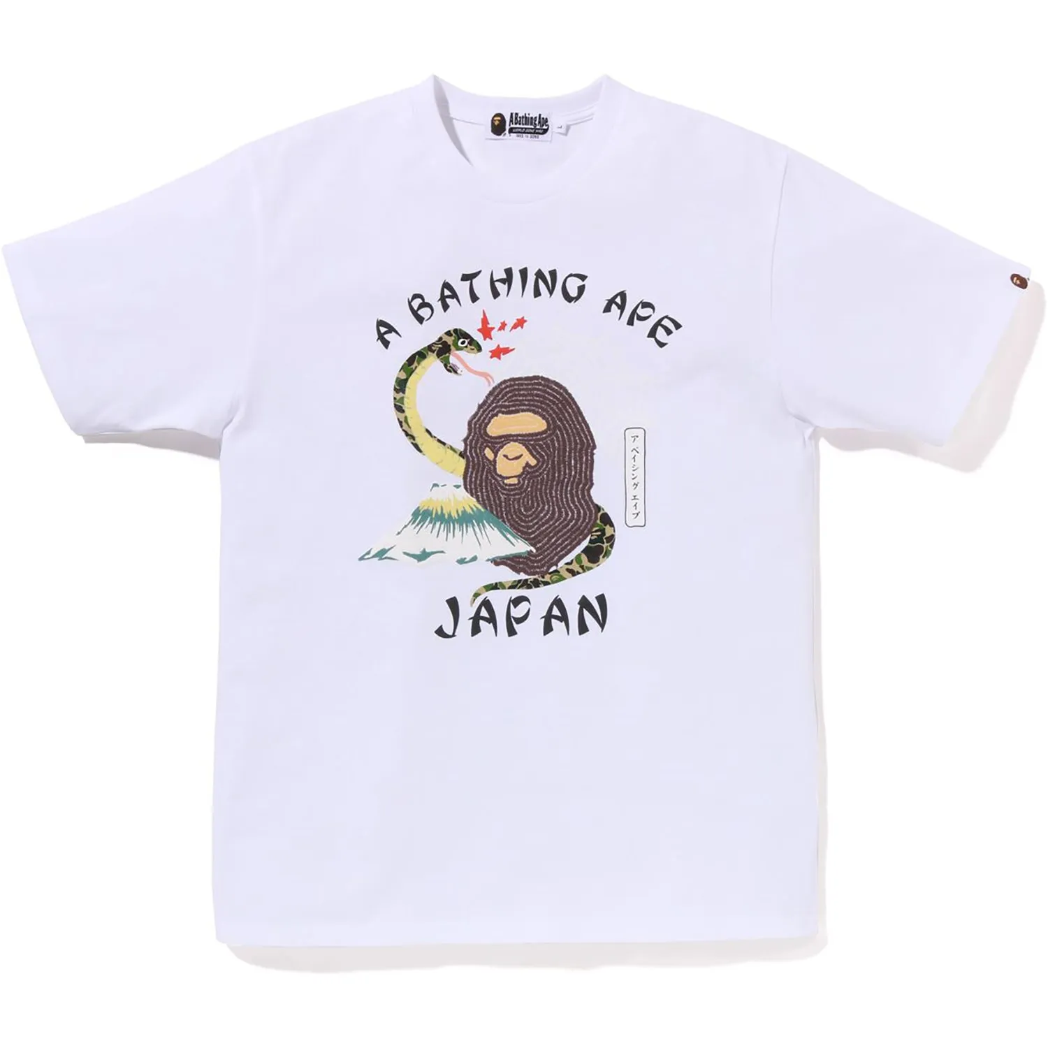 BAPE JAPANESE CULTURE TEE MENS