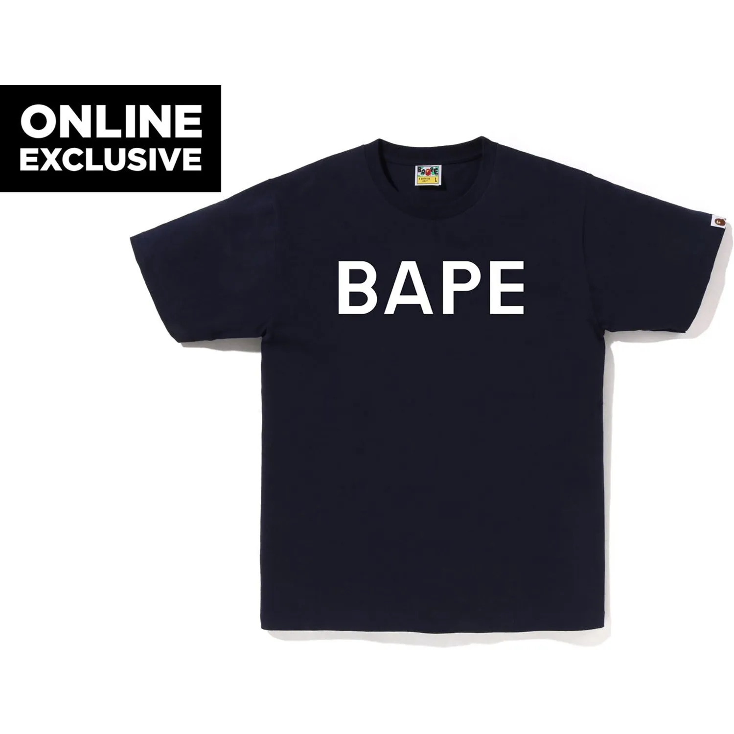 BAPE LOGO TEE BAPEC MENS