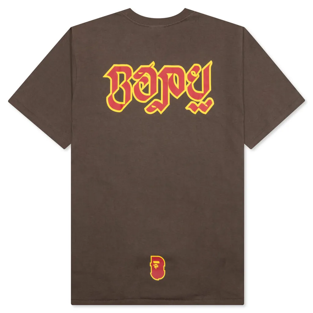 Bape Tiger Tee - Brown