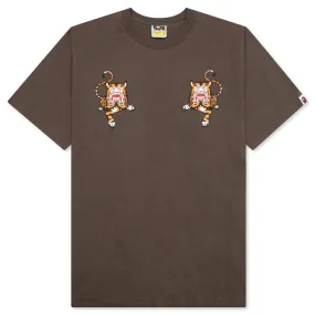 Bape Tiger Tee - Brown