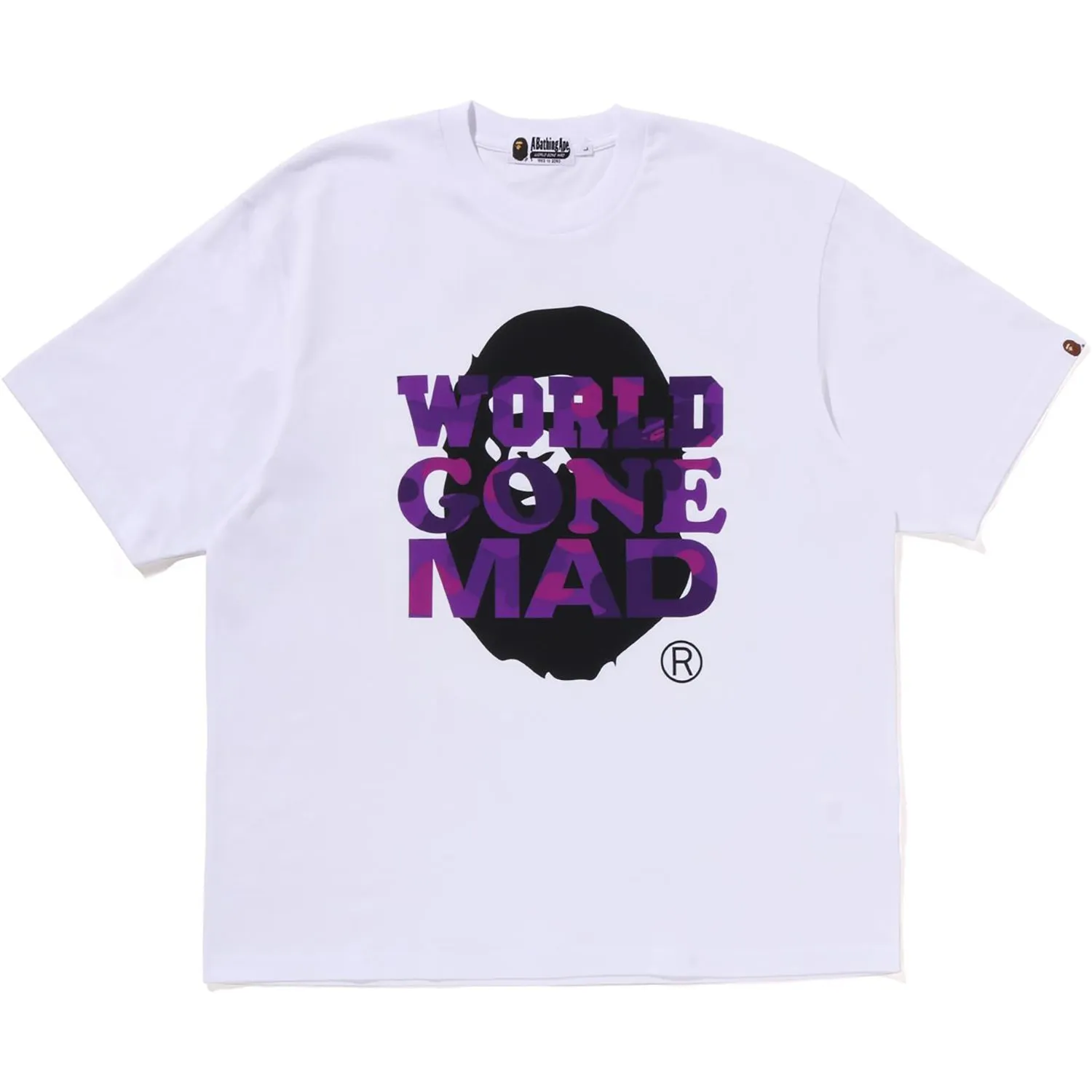 BAPE WGM TEE MENS