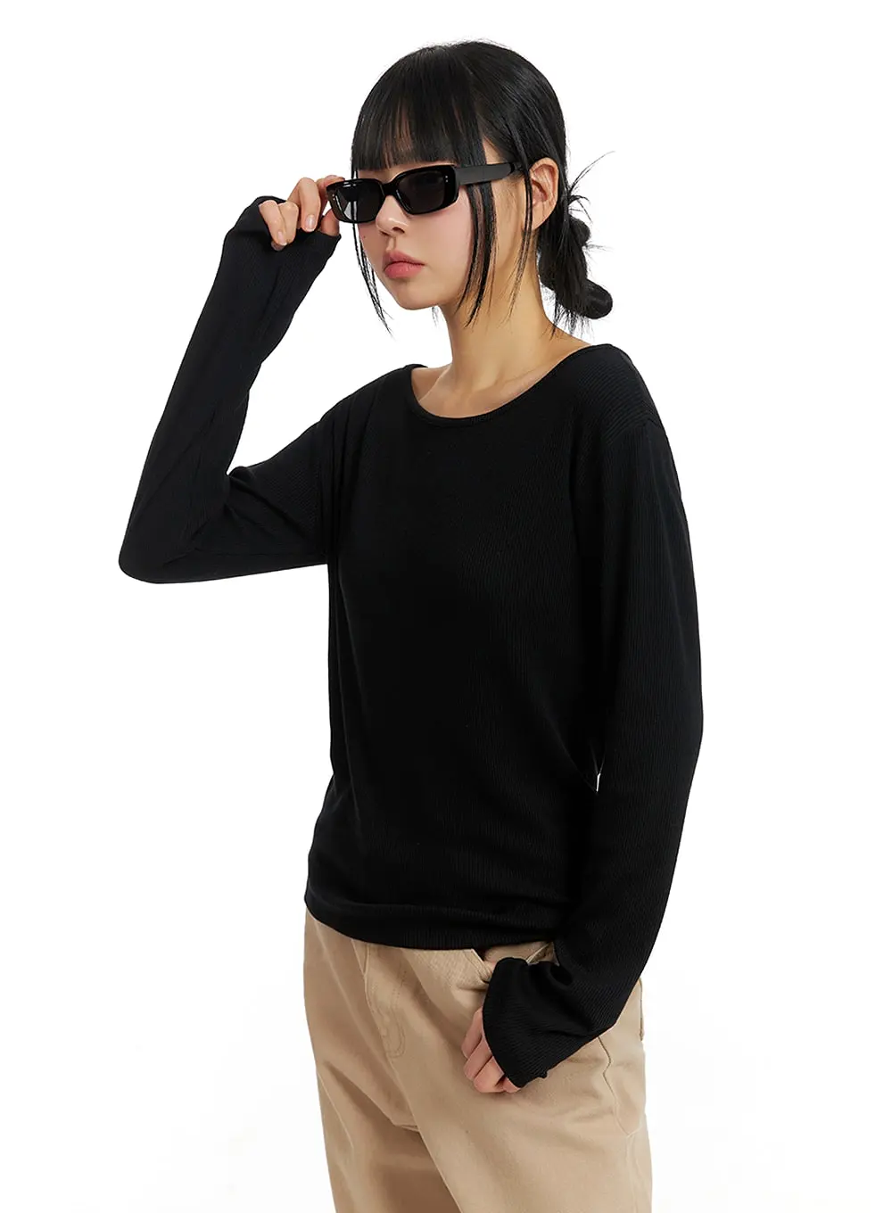 Basic Round Neck Long Sleeve IM414