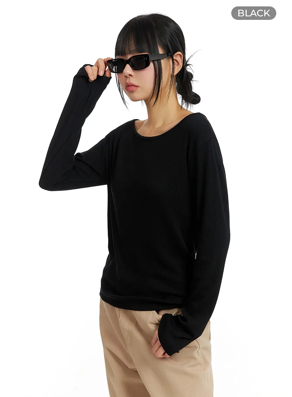 Basic Round Neck Long Sleeve IM414