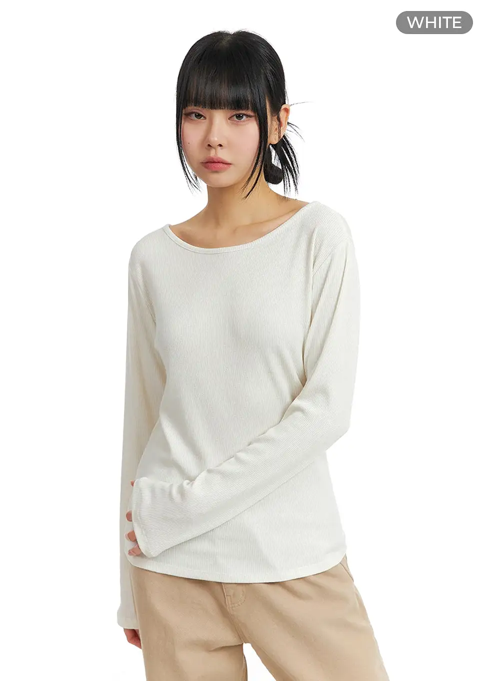 Basic Round Neck Long Sleeve IM414