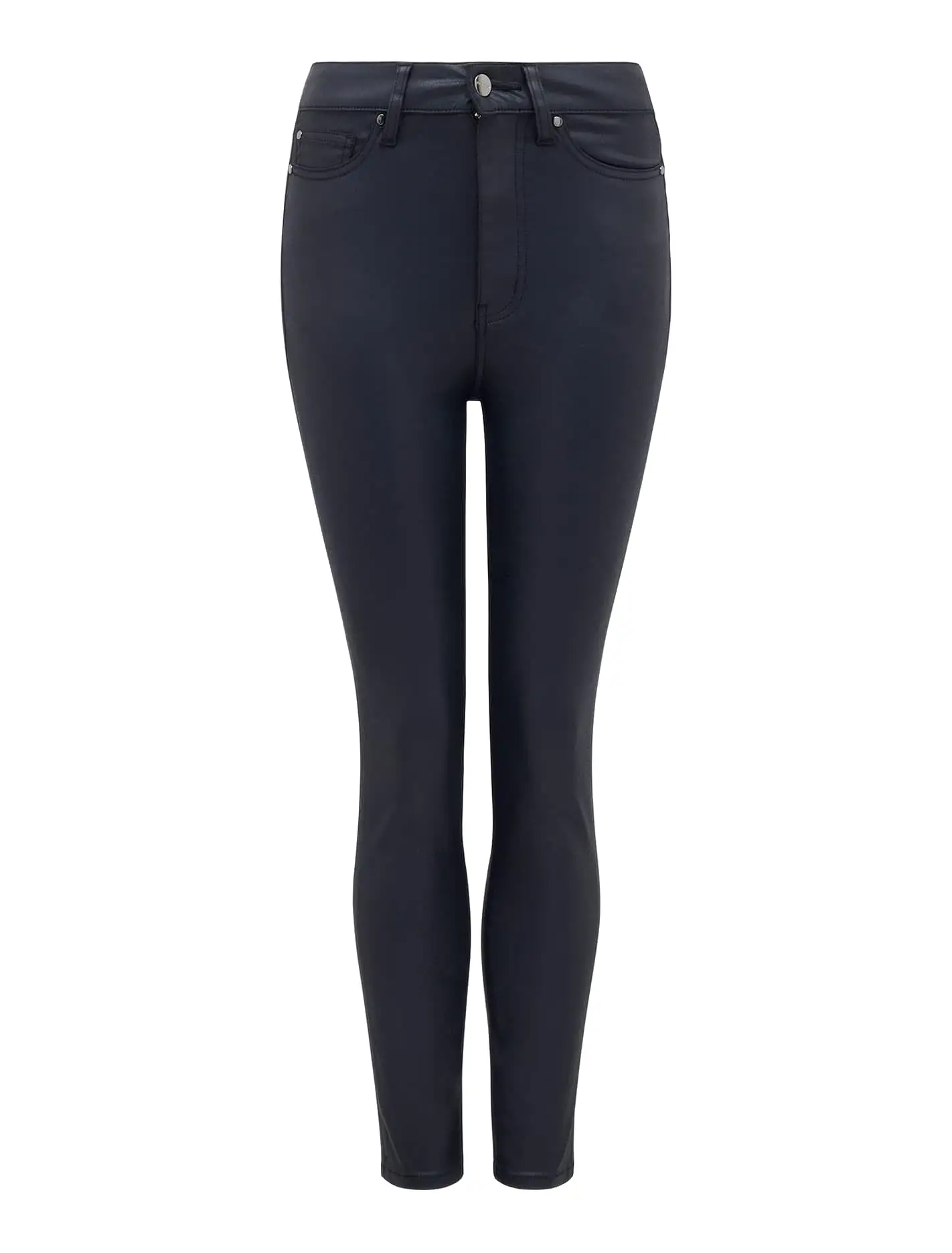 Bella Cropped High-Rise Skinny Jeans