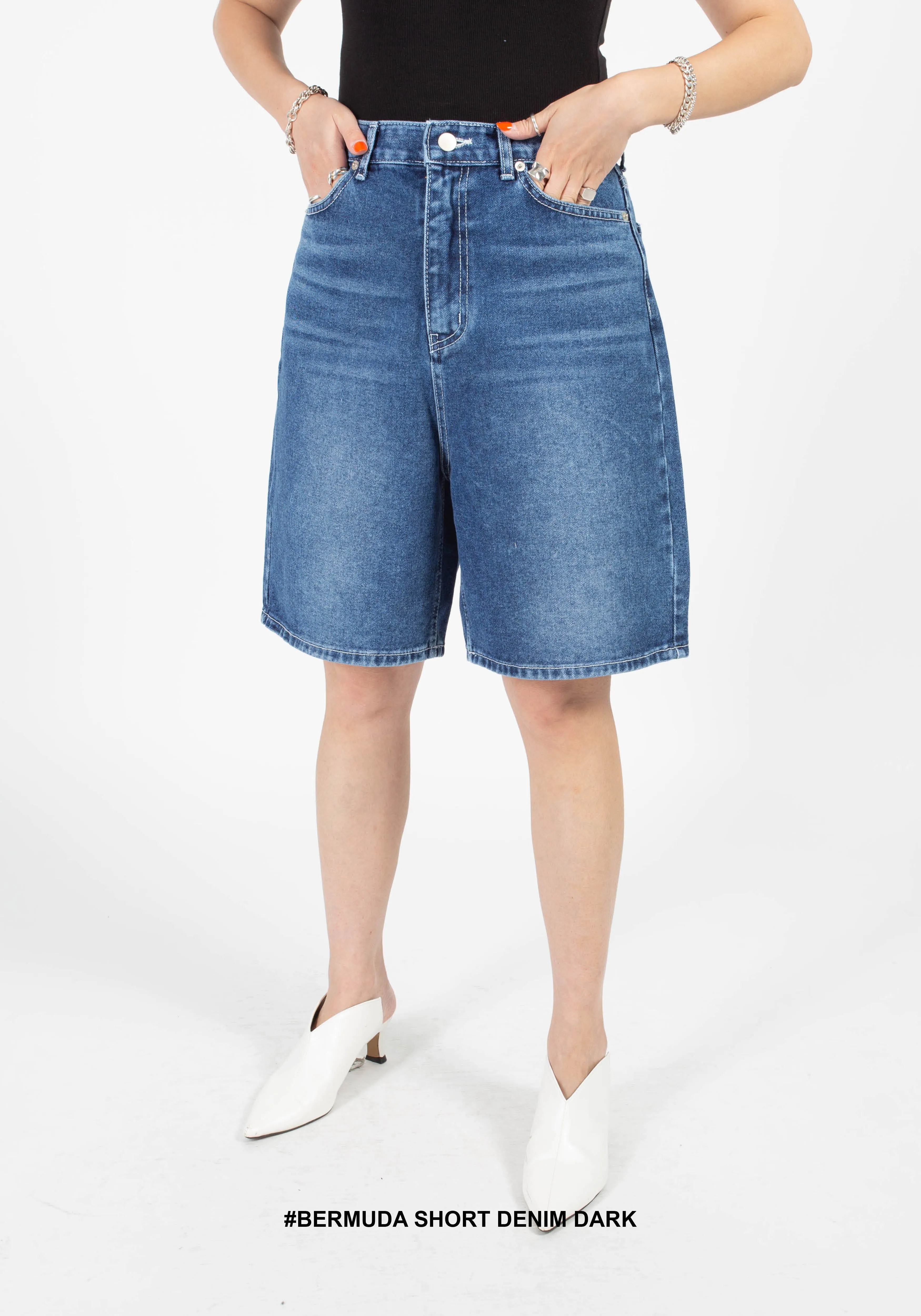 Bermuda Short Denim Dark