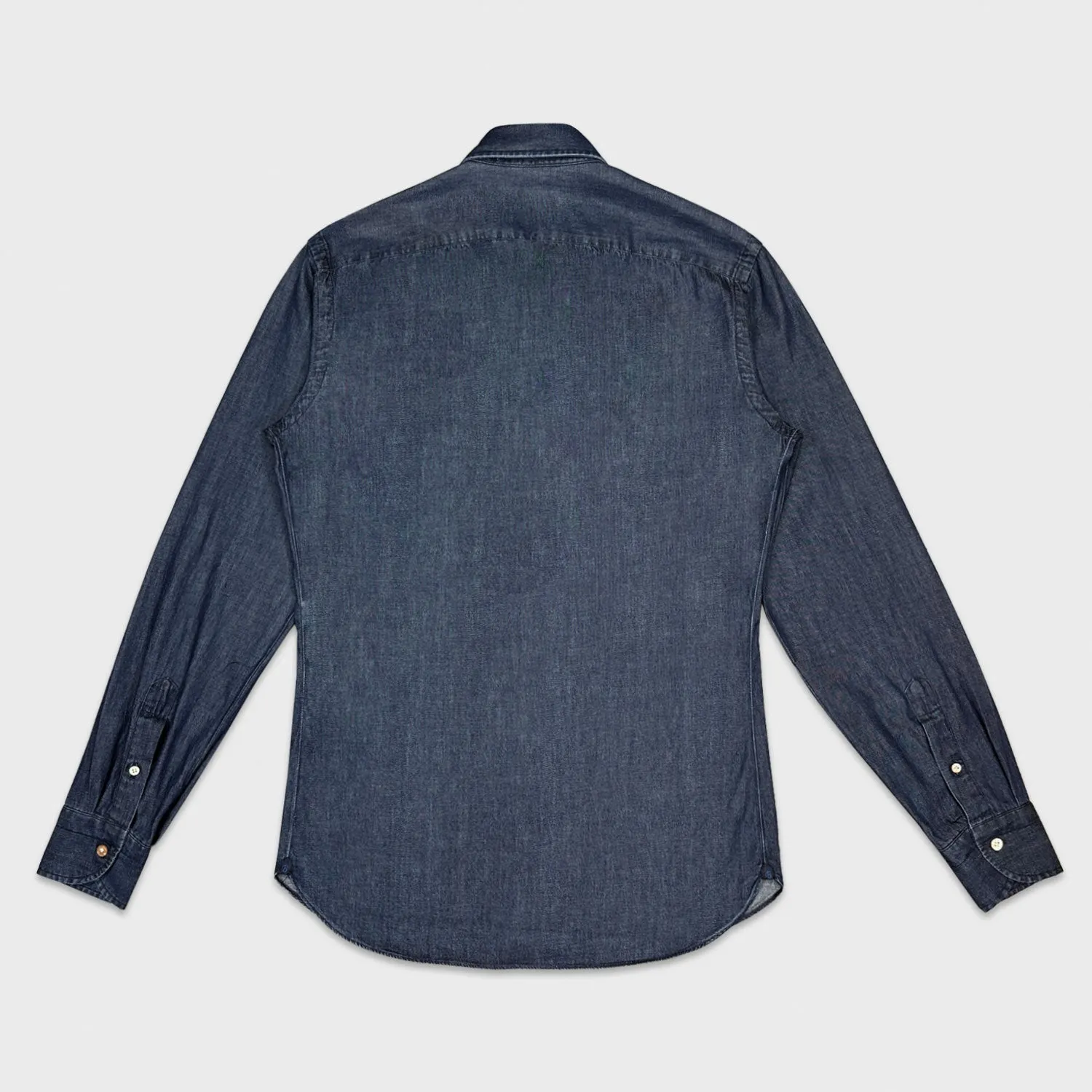 Borriello Dark Blue Classic Denim Shirt