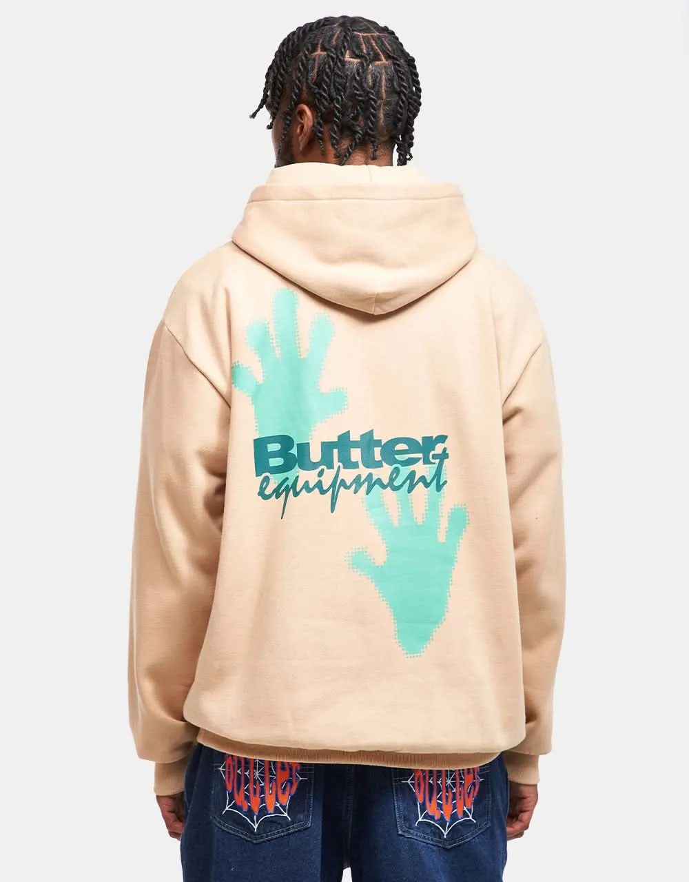 Butter Goods Amphibian Pullover Hoodie - Tan