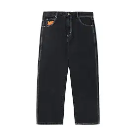 Butter Tour Denim Jean Flat Black