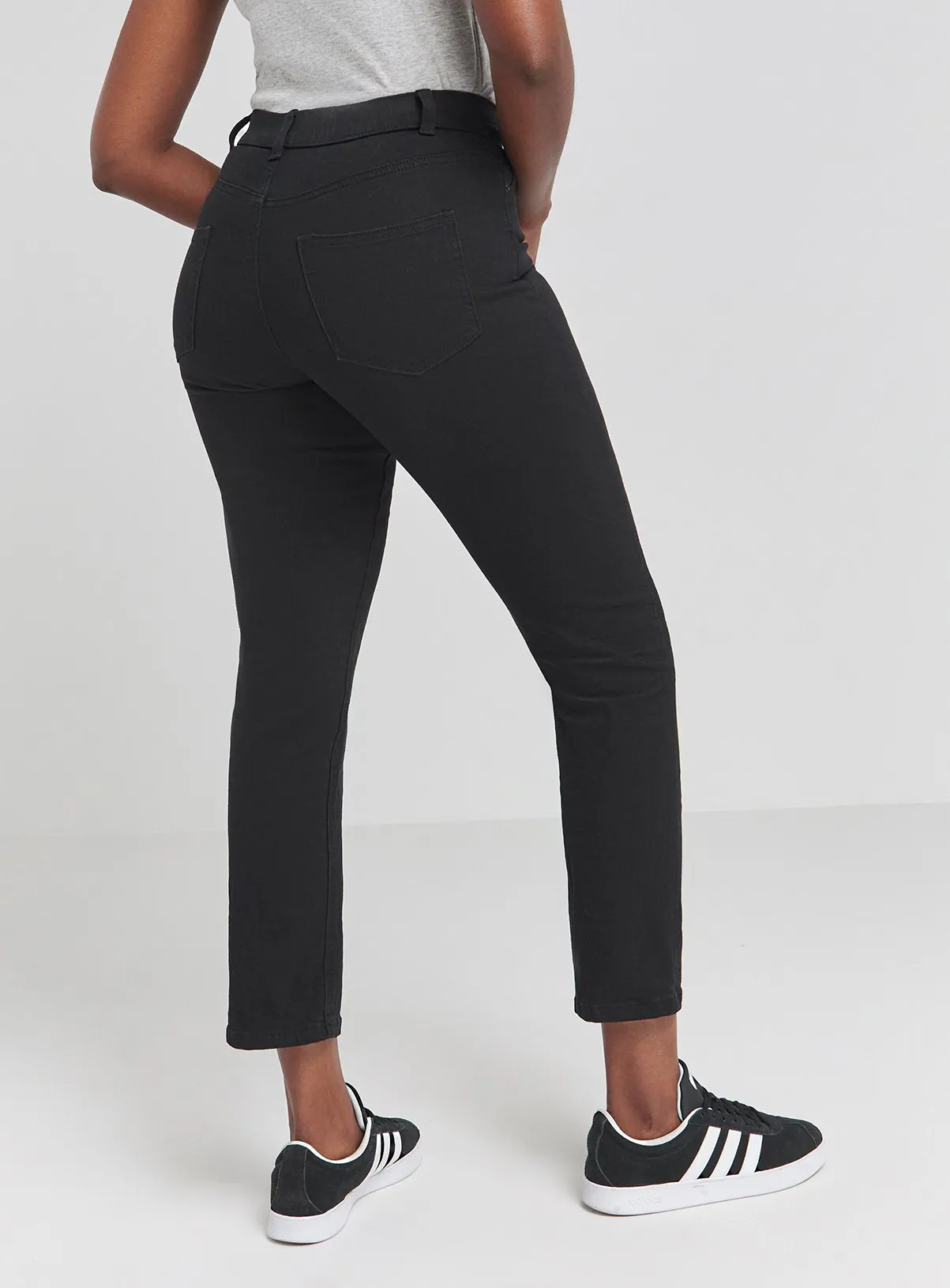 Buy SIMPLY BE 24/7 Black Straight Leg Jean 16 | Jeans | Tu