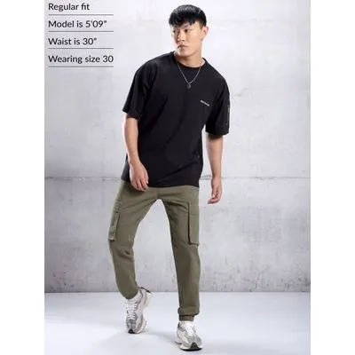 Buy Tan Brown Utility Cargo Jogger Pants for Men Online in India -Beyoung