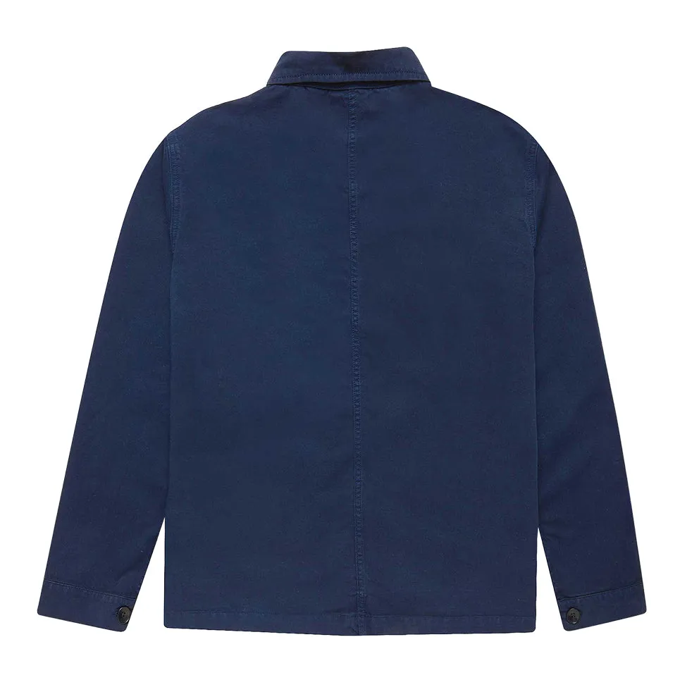 BY PARRA SAD CAT PENCIL SYSTEM JACKET // BLUE