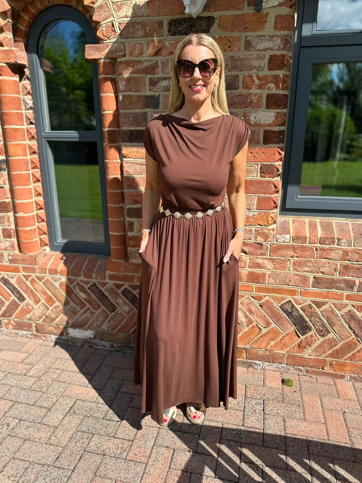 Chocolate Maxi Skirt Tammy