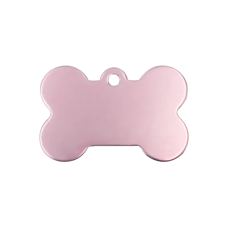 Customizable Dog Tag (2 Pack) | Engraved ID & Bone Shape