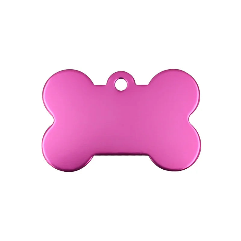 Customizable Dog Tag (2 Pack) | Engraved ID & Bone Shape