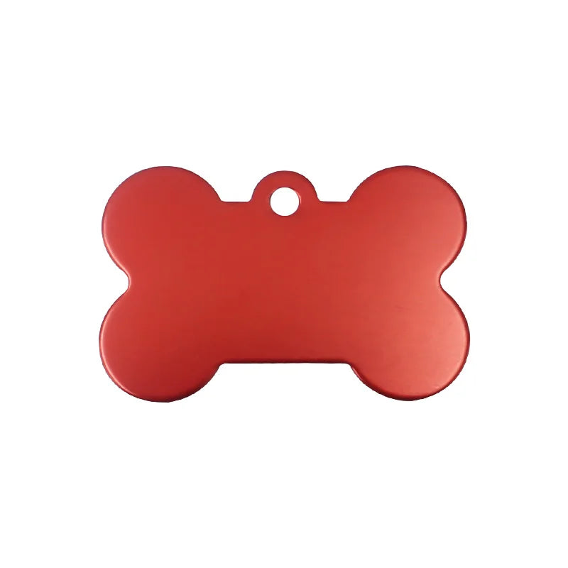 Customizable Dog Tag (2 Pack) | Engraved ID & Bone Shape