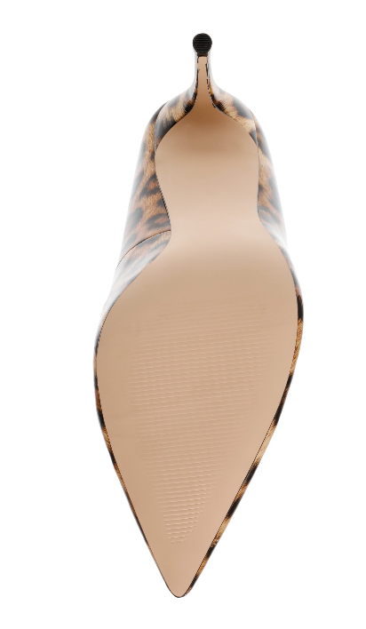 Daisie Heel LEOPARD PATENT