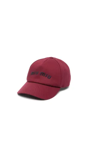 Drill Baseball Cap - Burgundy