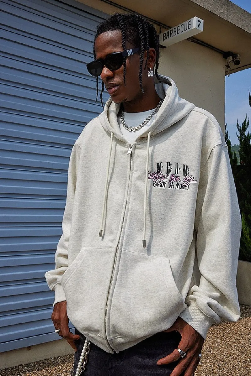 Enjoy Your Life Zip Up Hoodie