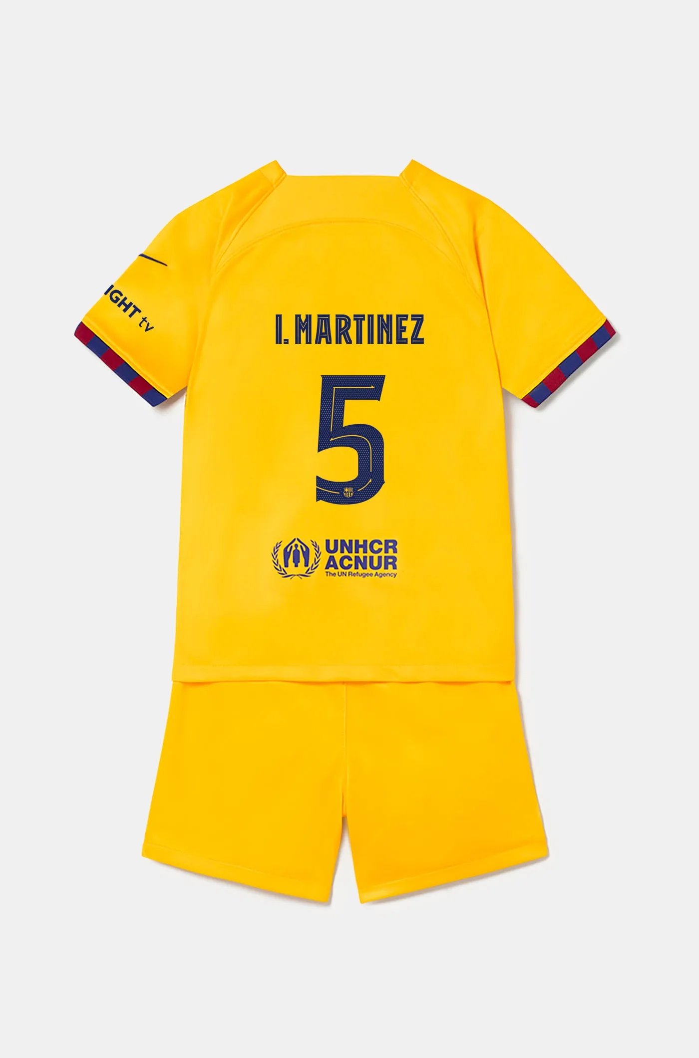 FC Barcelona fourth kit 22/23 - Little Kids - I. MARTINEZ