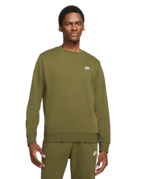 Felpa Nike Verde Militare Uomo