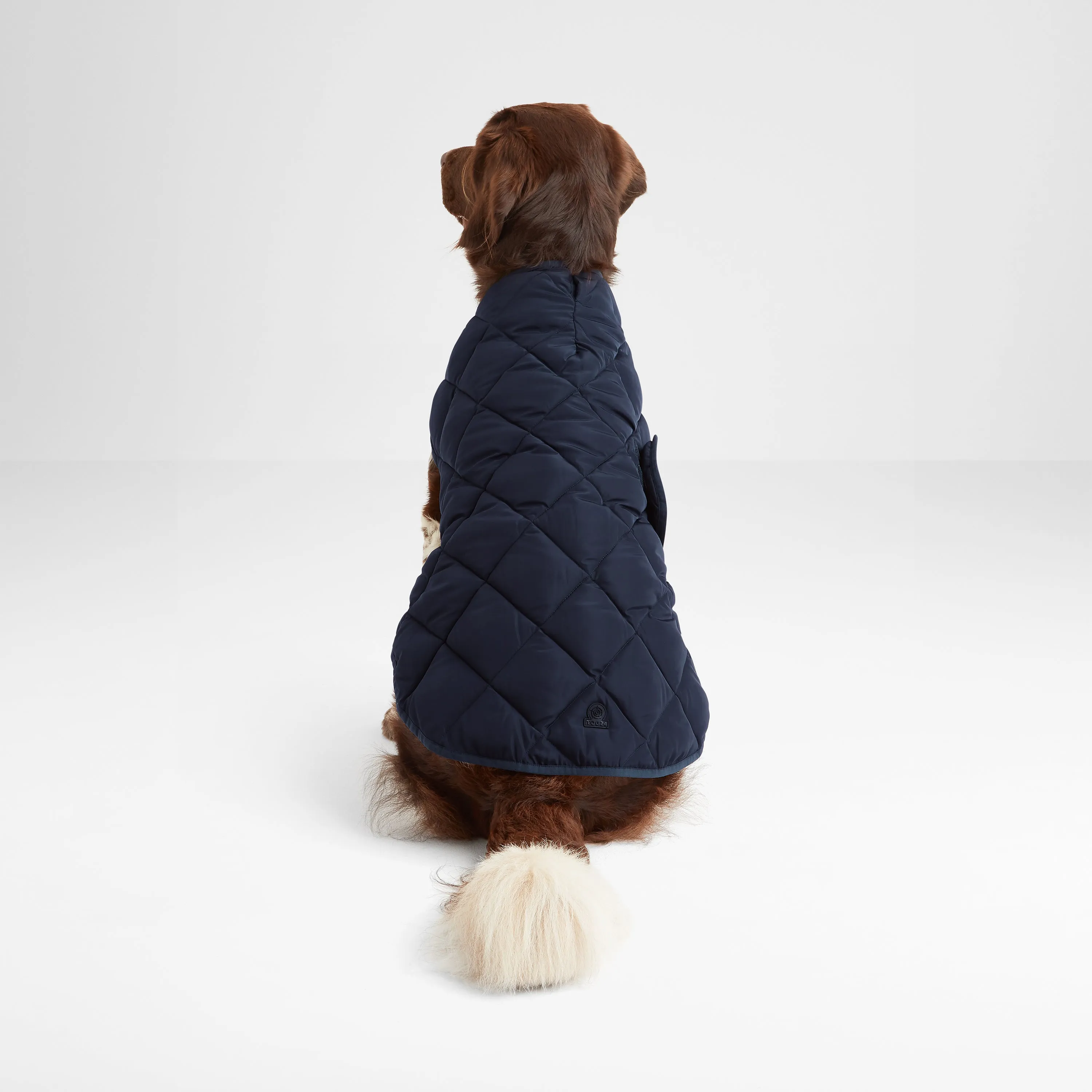 Fido Padded Dog Coat XL - Dark Indigo