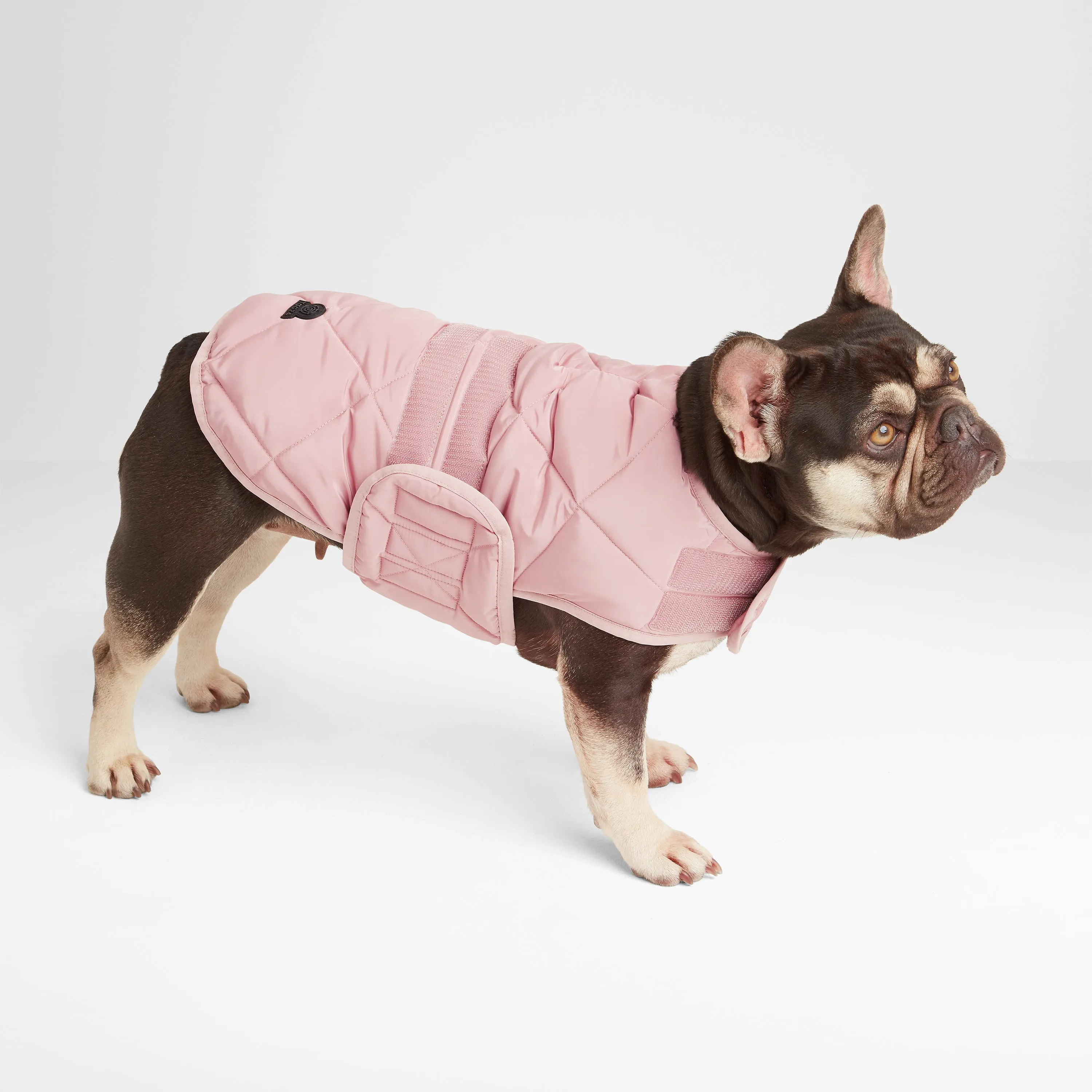 Fido Padded Dog Coat XS - Faded Pink