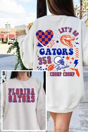 FLORIDA GATORS UNISEX FLEECE SWEATSHIRT