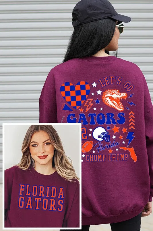 FLORIDA GATORS UNISEX FLEECE SWEATSHIRT