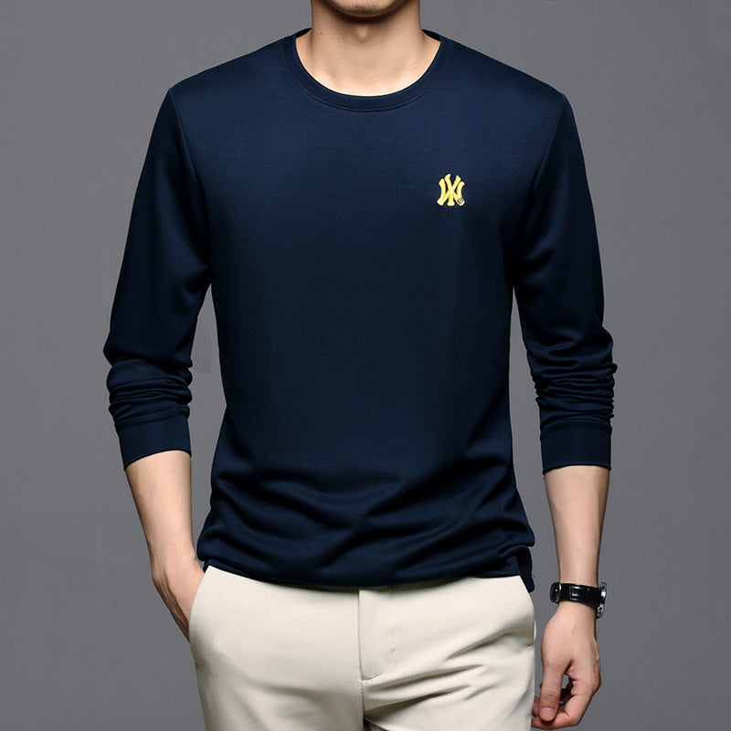 INSTOCK-2023 autumn and winter men's round neck sports casual