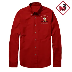 Kappa Alpha Psi COA Long Sleeve Twill Dress Shirt