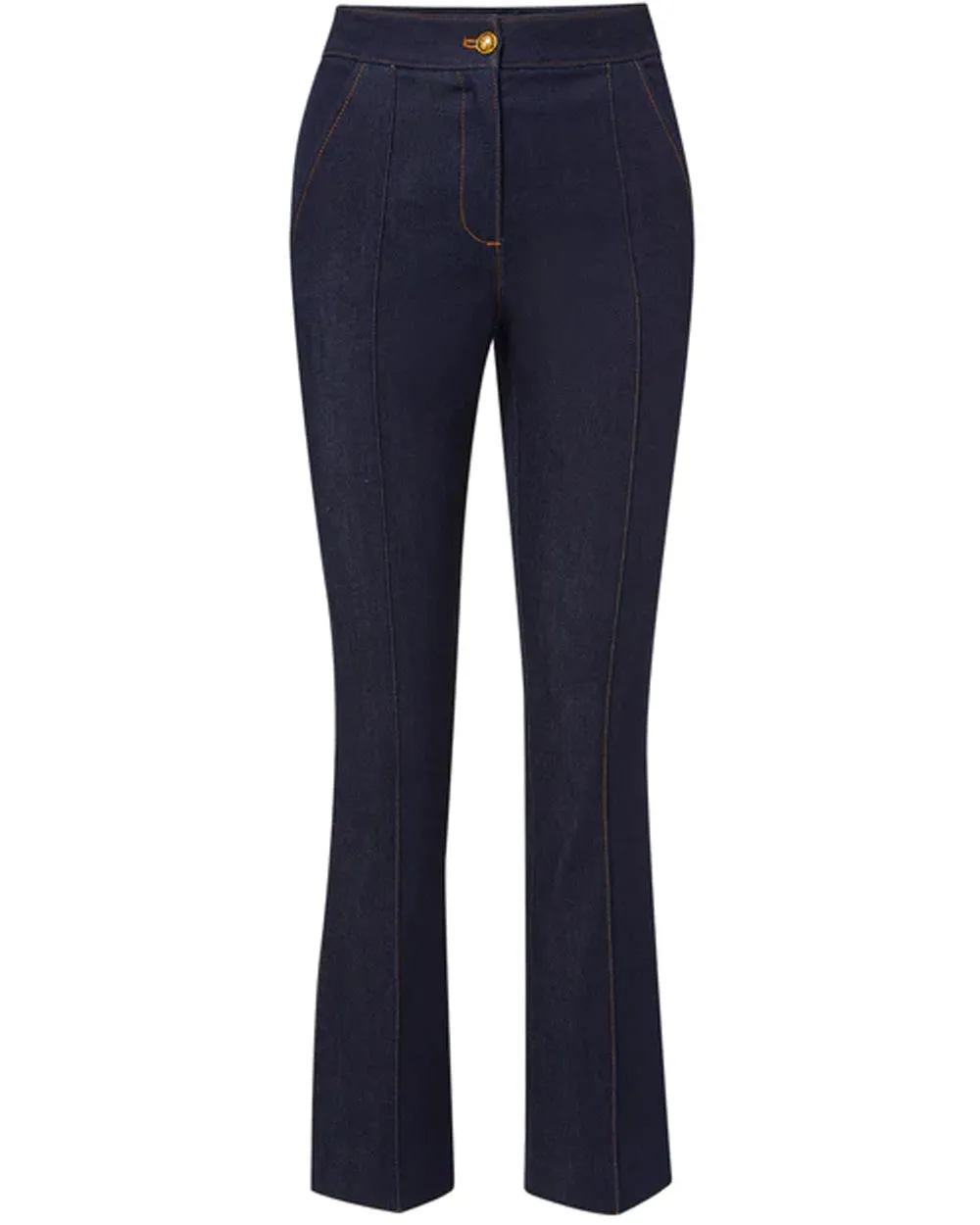 Kimra Denim Pant in Dark Oxford