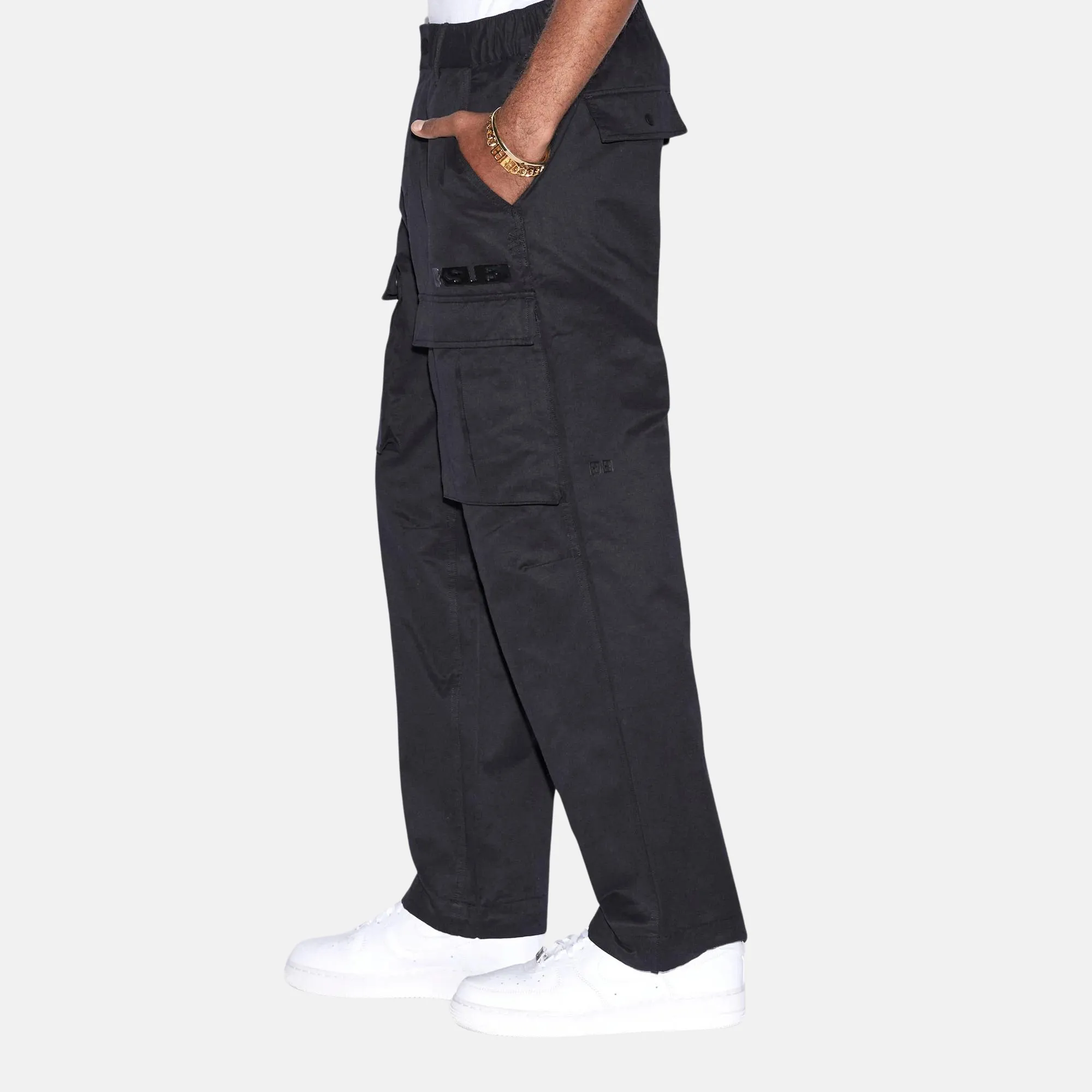 Ksubi Speeder Fugitive Black Cargo Pants