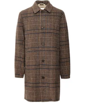 Les Deux Wool Check McKay Coat | Jules B